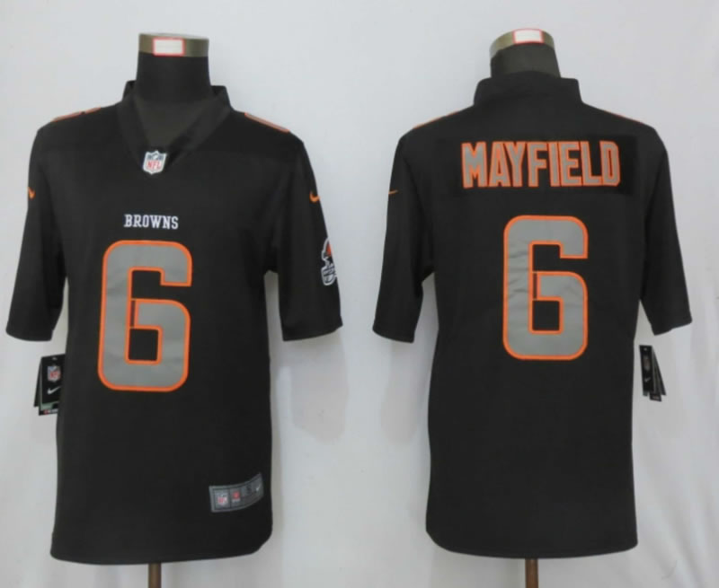 Nike Cleveland Browns 6 Mayfield Impact Limited Black Jersey,We sell and wholesale Nike Cleveland Browns 6 Mayfield Impact Limited Black Jersey on line form chian!